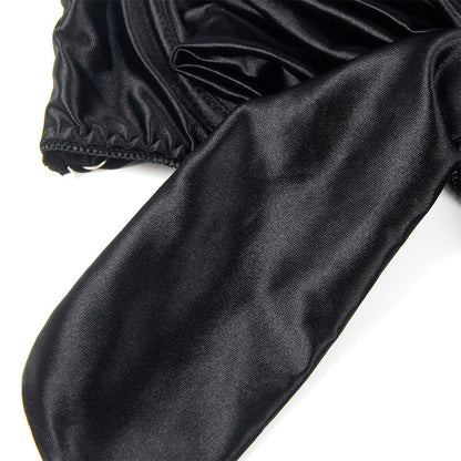 SUBBLIME - 955199 COMPLETO REGGISENO CON FIOCCO NERO REGOLABILE S/M