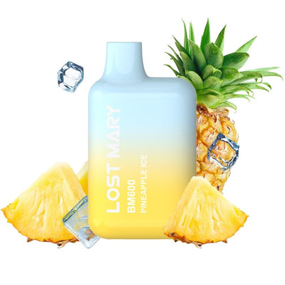 LOST MARY - BM600 NICOTINA VAPER 2% MONOUSO ANANAS GHIACCIO