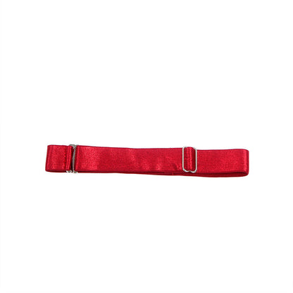 SUBBLIME - 955397 ABITO CON SPALLINE IN PELLE BORDEAUX S/M