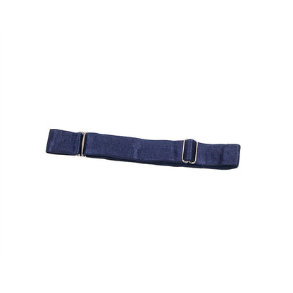 SUBBLIME - 955410 ABITO CON SPALLINE IN PELLE BLU S/M