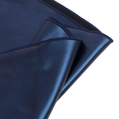 SUBBLIME - 955427 ABITO CON SPALLINE IN PELLE BLU L/XL