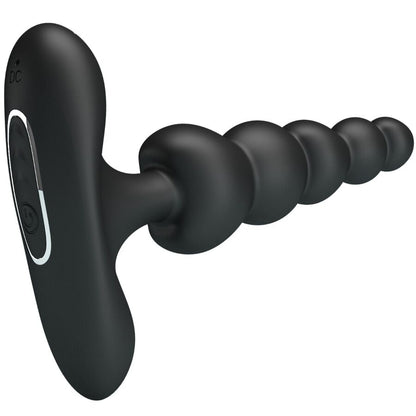 PRETTY LOVE - CORBAN VIBRATORE ANALE 10 VIBRAZIONI NERO