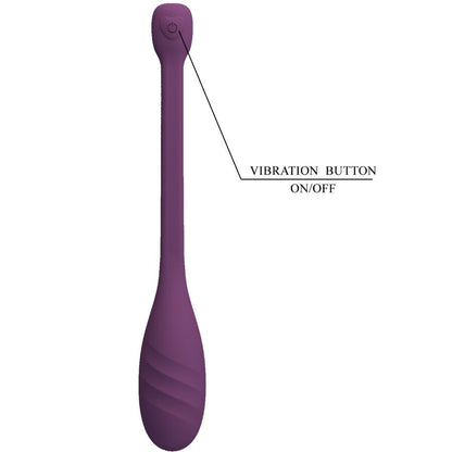 PRETTY LOVE - VIBRATORE CONTROLLATO DA APP LEVIATHAN VIOLA
