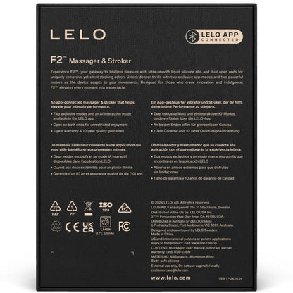 LELO - F2S™ MASTURBATORE MASCHILE TEAL BLU