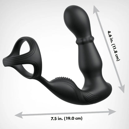COLLEZIONE ANAL FANTASY ELITE - ANELLO ANALE VIBRANTE E MASSAGGIATORE CON TELECOMANDO