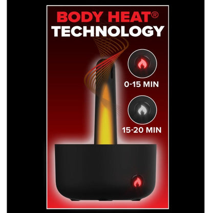 PDX ELITE - MASTURBATORE AUTOMATICO MILK ME HOTTER CON VIBRAZIONE A SPINTA E EFFETTO CALORE