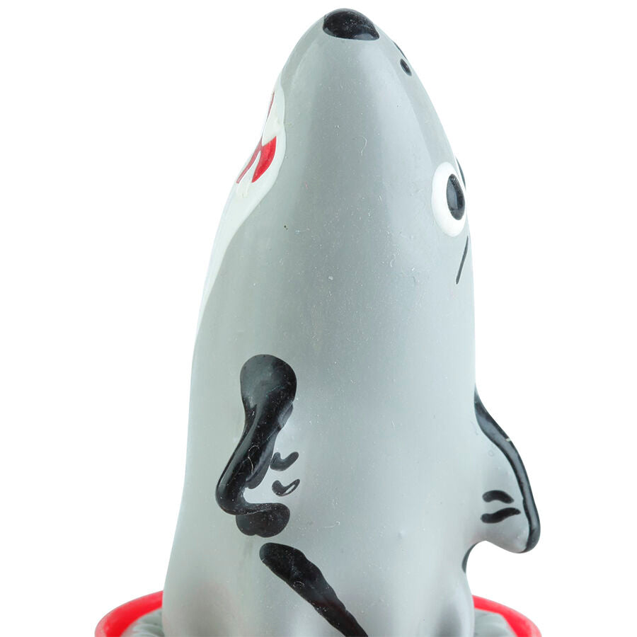 CONDOMERIE - PRESERVATIVI NOVITÀ DIPINTI A MANO MODELLO SHARK 1