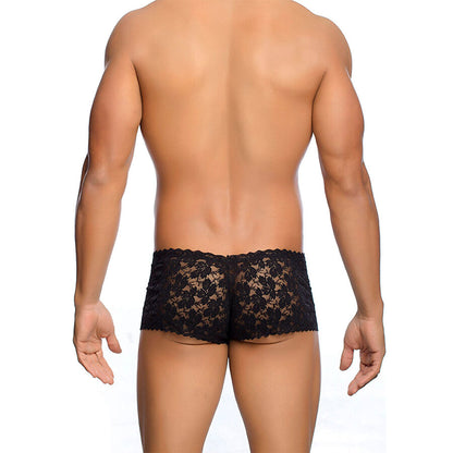 MOB - BOXER IN PIZZO NERO TAGLIA S/M