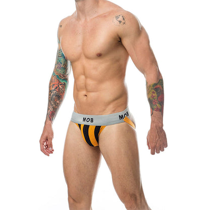 MOB - CLASSIC JOCK STRIPE ARANCIONE TAGLIA M