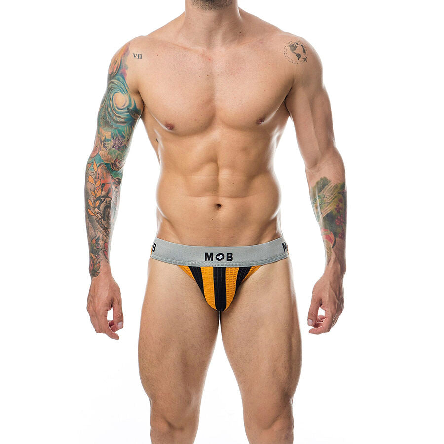 MOB - JOCK STRIPE CLASSICO ARANCIONE TAGLIA XL