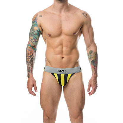 MOB - CLASSIC JOCK STRIPE GIALLO TAGLIA S
