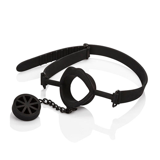 CALEXOTICS - SCANDAL BAFFO CON TAPPO IN SILICONE NERO