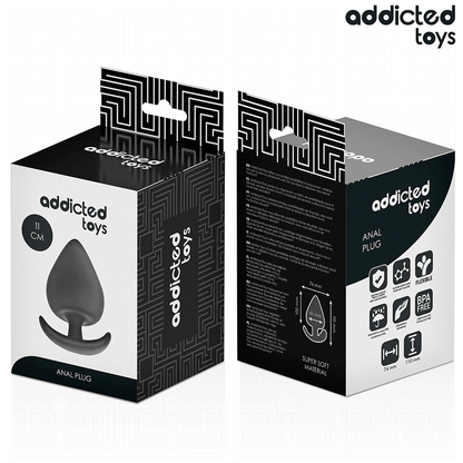 ADDICTED TOYS - TAPPO ANALE TAGLIA XXL 11 CM