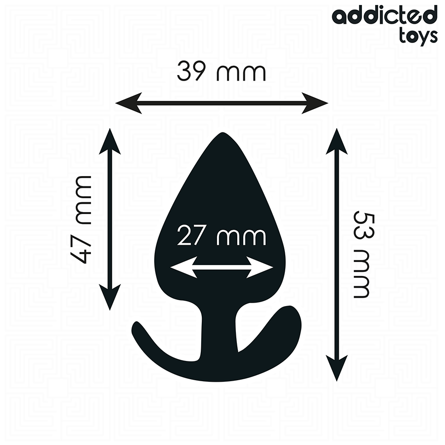 ADDICTED TOYS - TAPPO ANALE TAGLIA S 5,3 CM