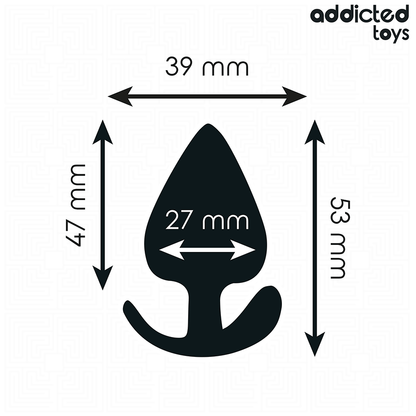 ADDICTED TOYS - TAPPO ANALE TAGLIA S 5,3 CM