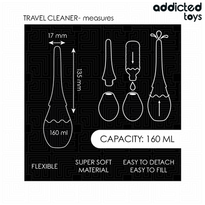 ADDICTED TOYS - DETERGENTE DA VIAGGIO MODELLO 3