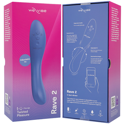 WE-VIBE - RAVE 2 VIBRATORE G-SPOT BLU