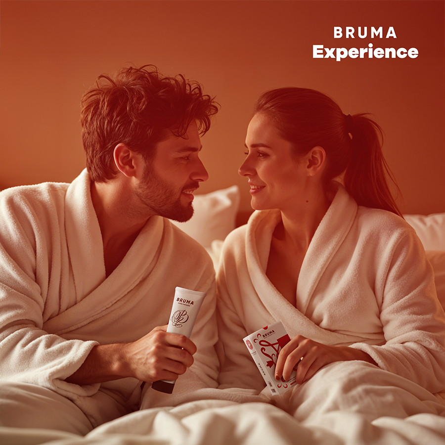 BRUMA XPERIENCE - KIT TENTAZIONE VIBRO-ORGASMICA DOLCE FRAGOLA
