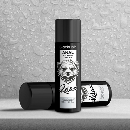 BLACK HOLE - RILASSANTE ANALE JOJOBA RELAX BASE SILICONE 100 ML