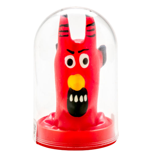 CONDOMERIE - PRESERVATIVI NOVITÀ DIPINTI A MANO RED DEVIL