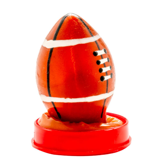 CONDOMERIE - PRESERVATIVI NOVITÀ DIPINTI A MANO PALLONE DA RUGBY