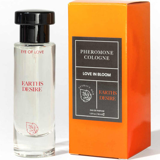 EYE OF LOVE - BLOOM MASCHILE SATIVA PARFUM EARTHS DESIRE 30 ML