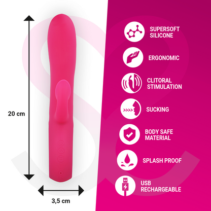 MORESSA - DUSTIN ASPIRAZIONE CLITORIDEA E VIBRAZIONE POTENTE SILICONE PREMIUM RICARICABILE