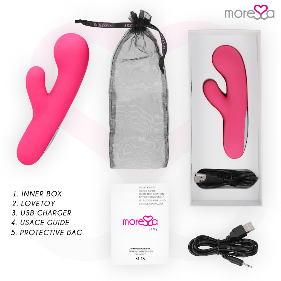 MORESSA - JERRY PREMIUM SILICONE RICARICABILE