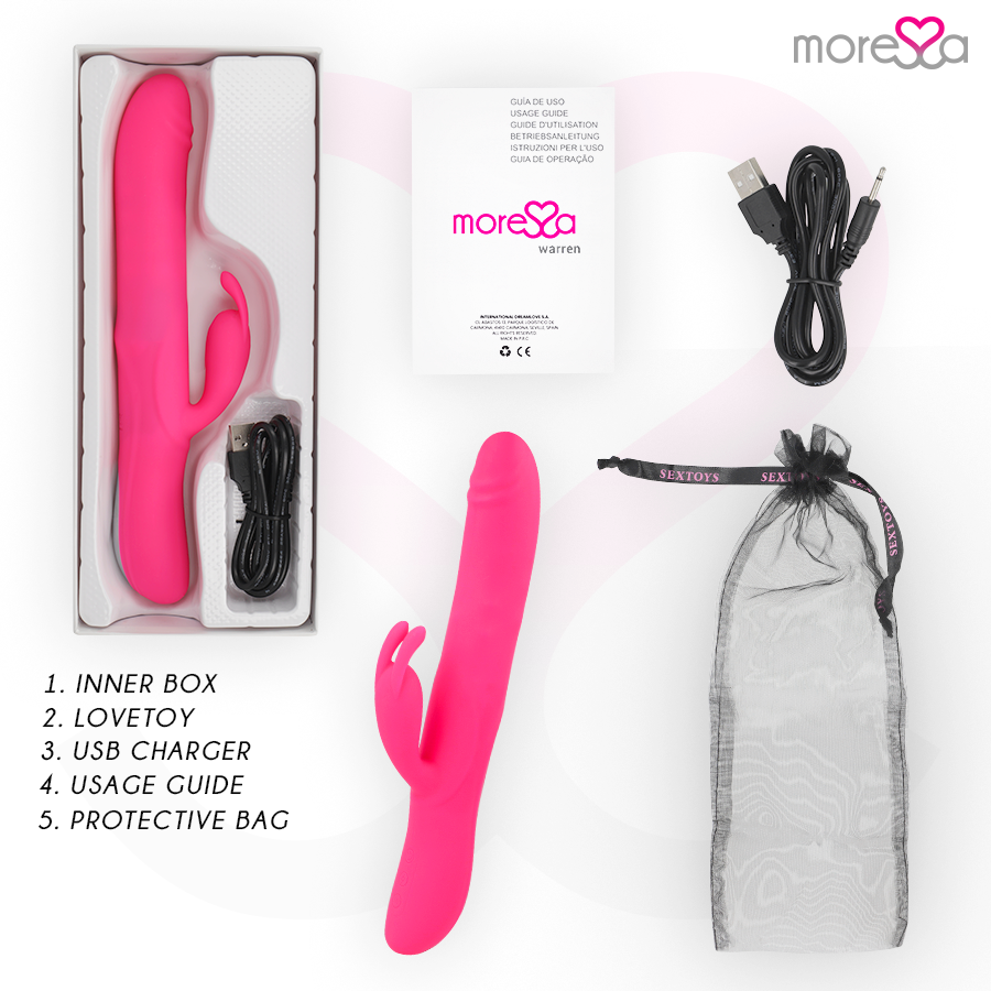 MORESSA - SILICONE RICARICABILE WARREN PREMIUM