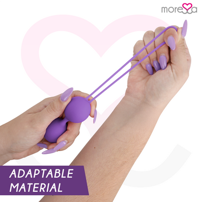 MORESSA - OSIAN SET PREMIUM IN SILICONE LILLA