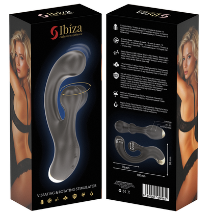 IBIZA - STIMOLATORE VIBRANTE E ROTANTE