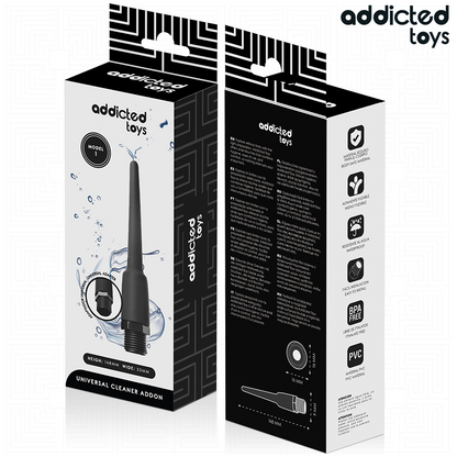 ADDICTED TOYS - PULITORE ANALE CON ADATTATORE UNIVERSALE MODELLO 1