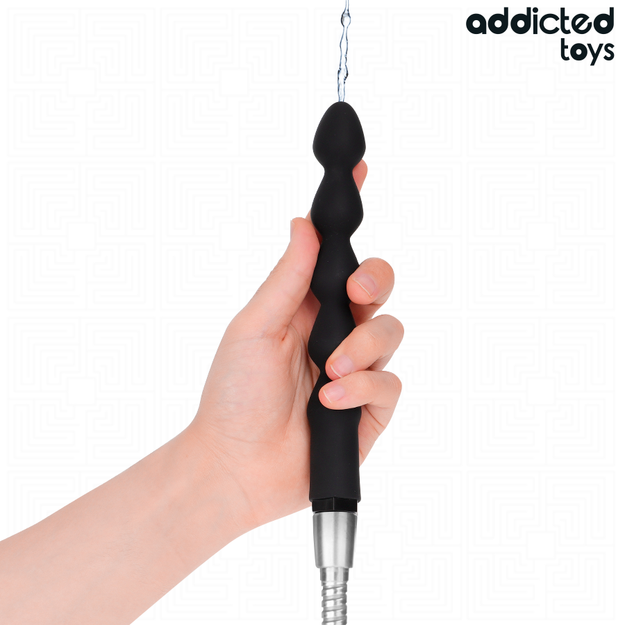 ADDICTED TOYS - PULITORE ANALE CON ADATTATORE UNIVERSALE MODELLO 6