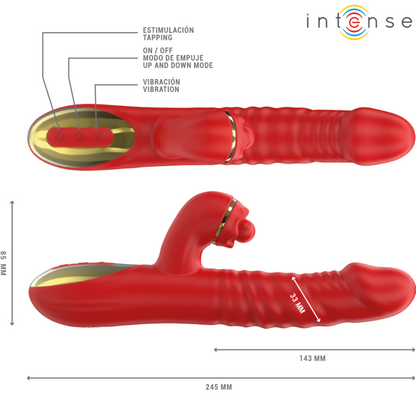 INTENSE - VIBRAZIONE THALIA E SPINTA E ROSSO TAPPING