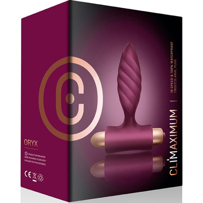 CLIMAXIMUM - ORYX TAPPO ANALE RITORTO