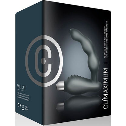 CLIMAXIMUM - VIBRATORE PROSTATICO A GRADINI VILLO