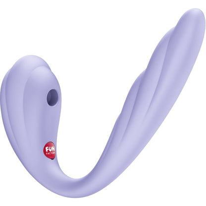 FUN FACTORY - VIBRATORE A DOPPIO IMPULSO D'ARIA INSERIBILE VIVACE VIOLA
