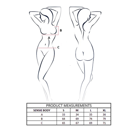 PASSION - SENSIE BODY NERO L/XL