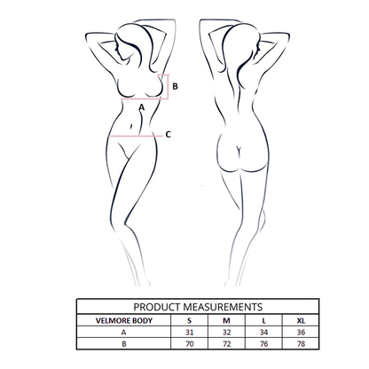 PASSION - VELMORE BODY BLU S/M