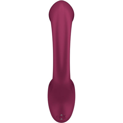 SATISFYER - G PER DEA 2 VIBRATORE CONIGLIO BOTTIGLIA BORDEAUX