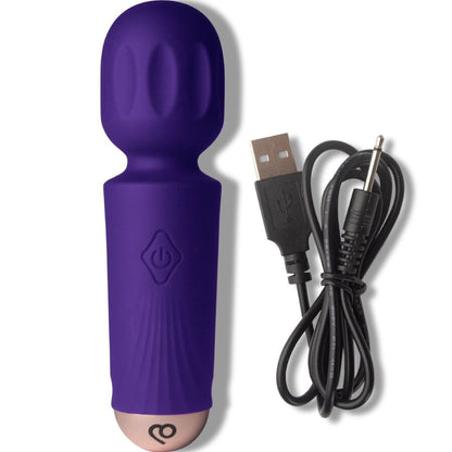 ROCKS-OFF - MINI BACCHETTA RICARICABILE 16 FUNZIONI VIOLET DREAM
