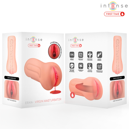 INTENSE FIRST TIME  - ERIKA VERGINE MASTURBATORE CON SANGUINAMENTO