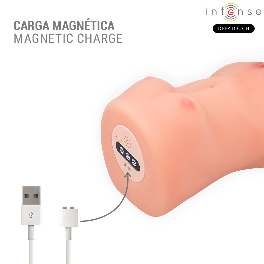 INTENSE DEEP TOUCH - CATHERINE VIBRATORE E MASTURBATORE A VENTOSA CON VOCAZIONE