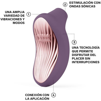 LELO - SONA 3 CRUISE MASSAGGIATORE CLITORALE SONICO PRUGNA