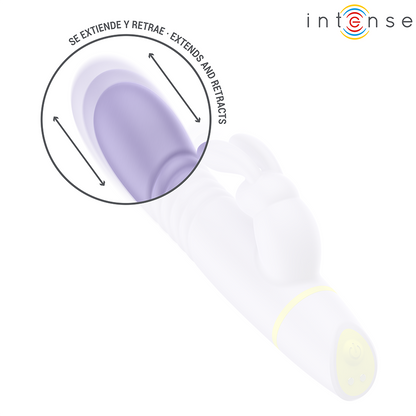 INTENSE - STIMOLATORE E VIBRATORE A SPINTA HELEN RABBIT