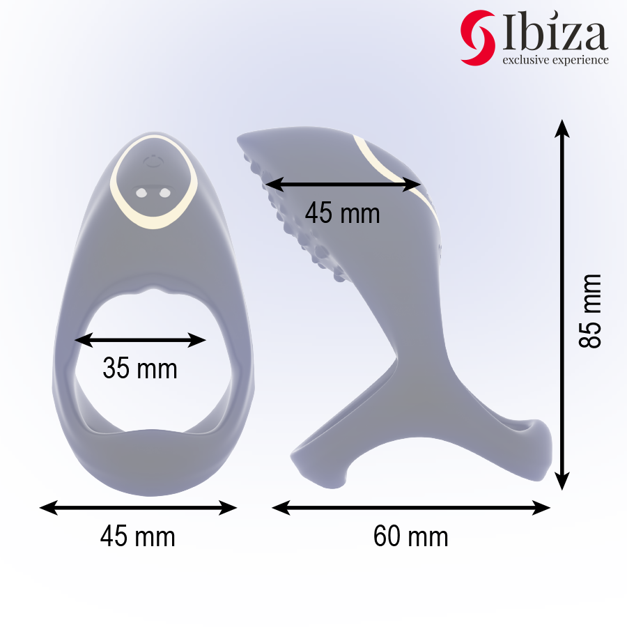 IBIZA - ANELLO PER IL PENE MULTISENSORIALE