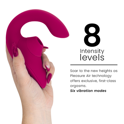 WOMANIZER - VIBRATORE STIMOLATORE CONIGLIO BLEND ROSA VIBRANTE
