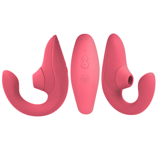 WOMANIZER - VIBRATORE STIMOLATORE CONIGLIO BLEND VIBRANT ROSE