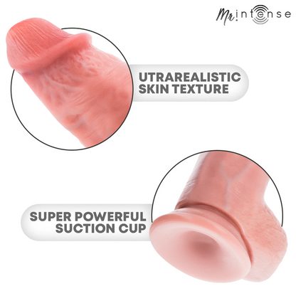 MR INTENSE - DILDO IN SILICONE SPENCER MEDIO 23 CM -Ø- 5,7 CM