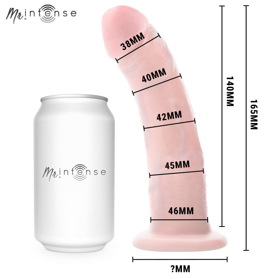 MR INTENSE - PICCOLO DILDO TERENCE 16,5 CM -Ø- 4,6 CM